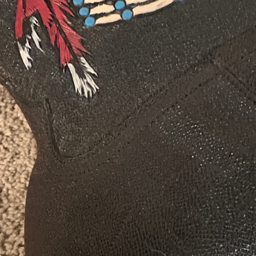 Liberty Boot Company hand made tooled, Lynard Skynard cowboy Boots. NIB. - Picture 10 of 13